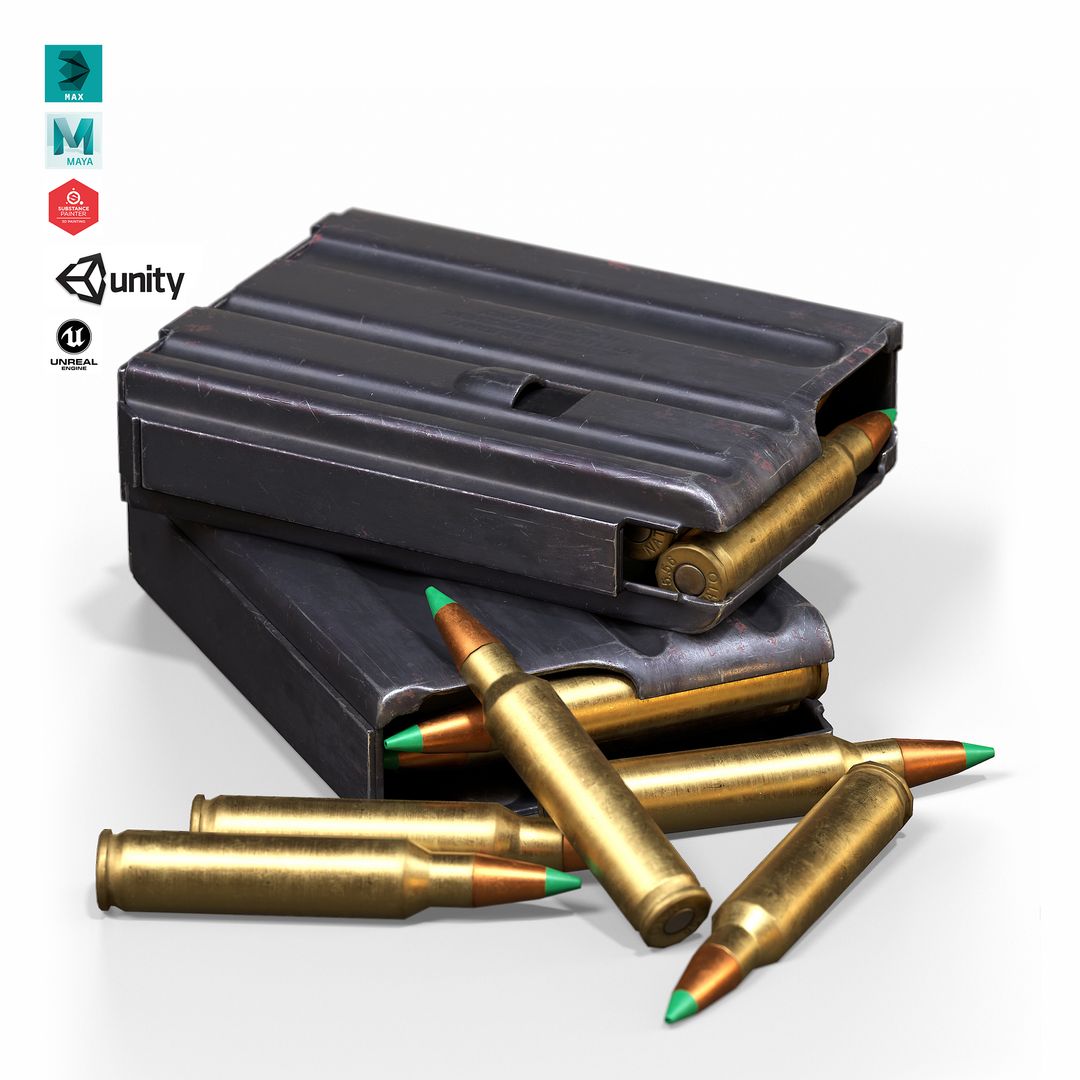 AR15 Alloy Mag