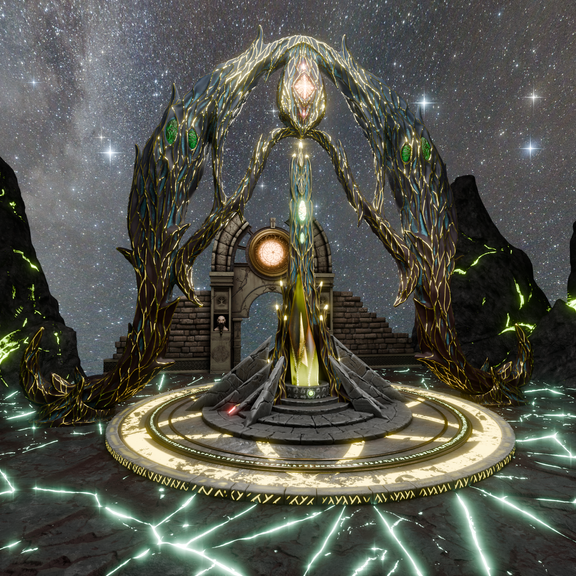 Magical game environment