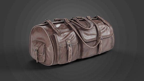 Leather Duffle Bag