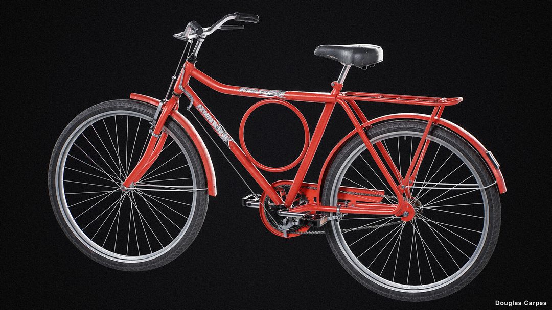 Red Bicycle - Monark