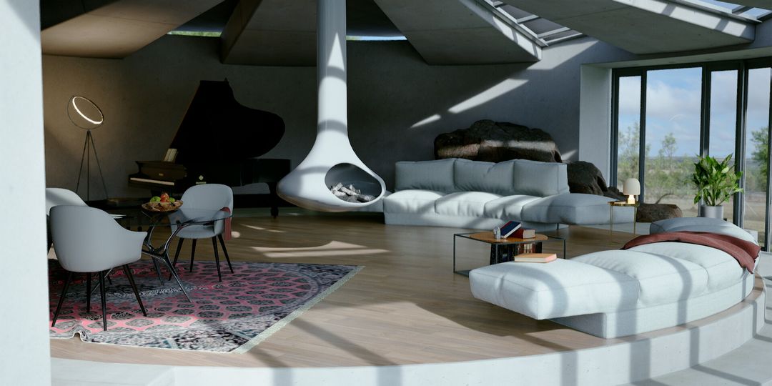 Modern Elrod House Archviz