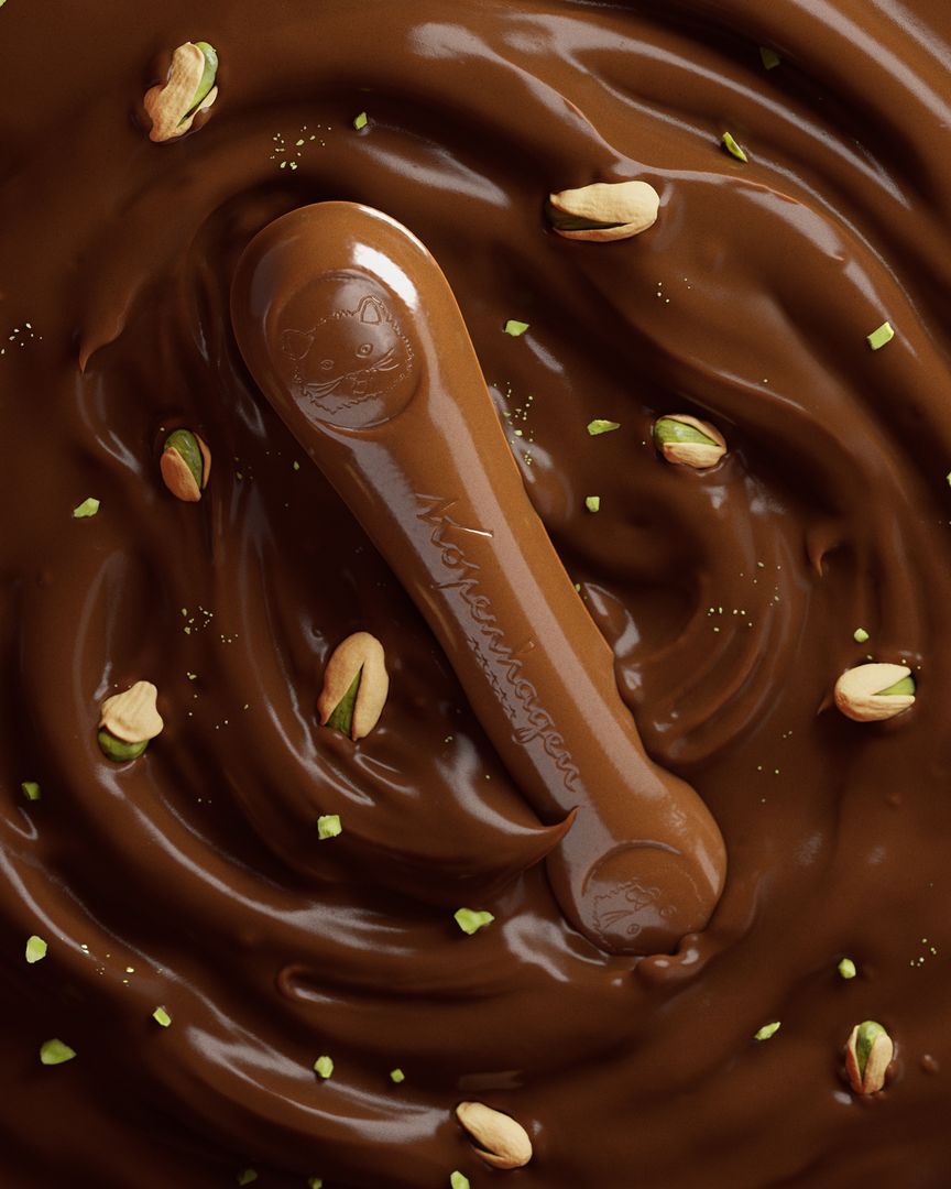 Cat Tongue Cookies with Pistachio Filling | Kopenhagen by Gabriel P.