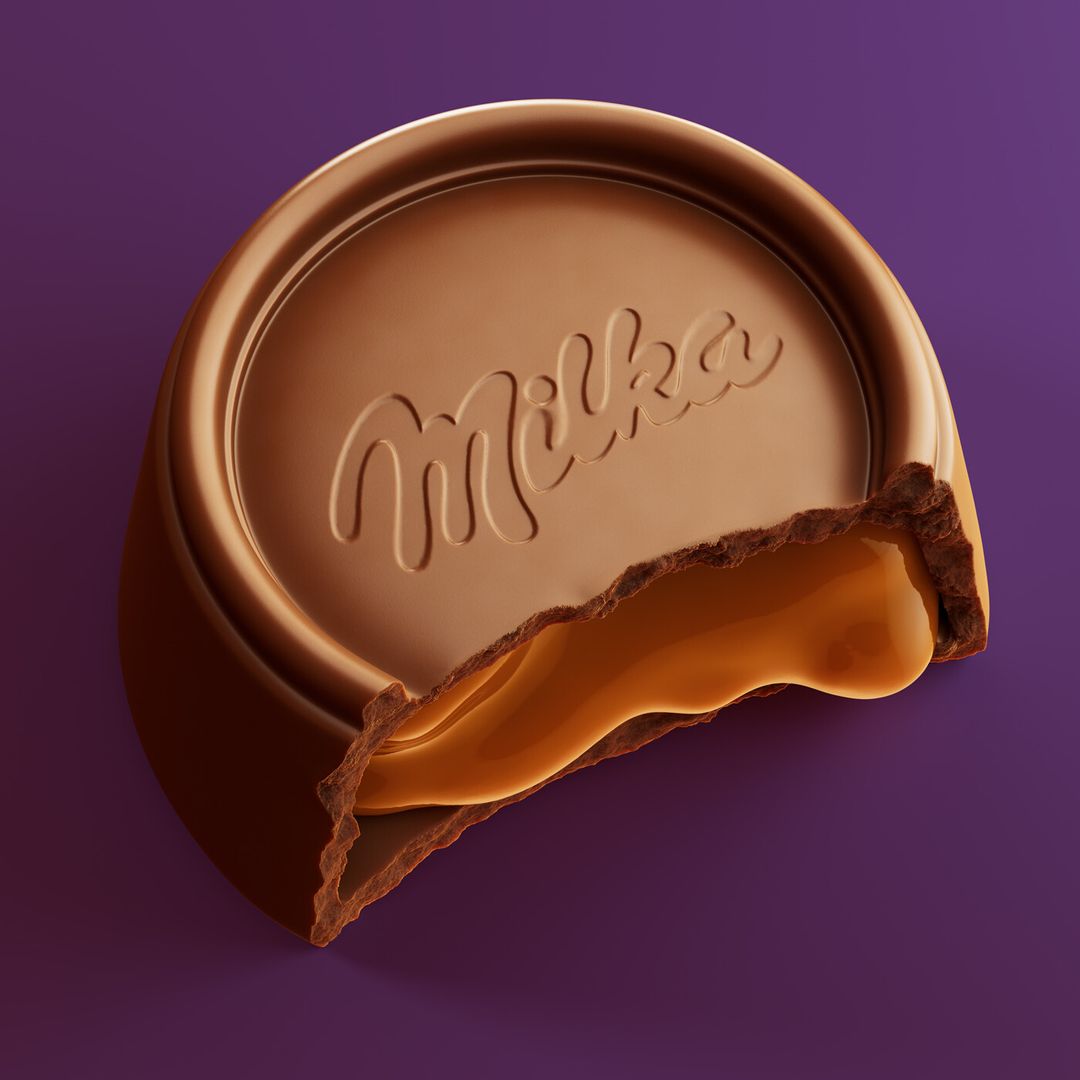 Milka Chocolate — Caramel CGI Visualization