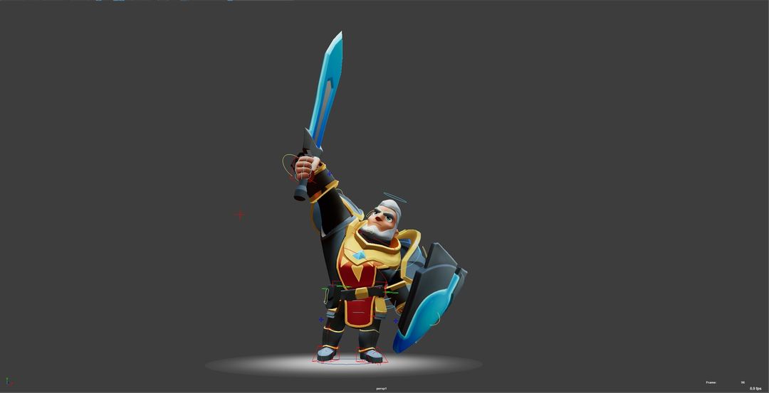 Brightsteel Rig (Maya - Unity)