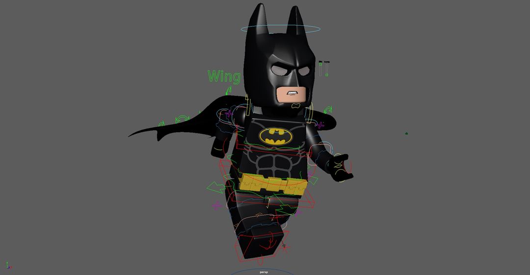 Lego Batman Rig and Animation