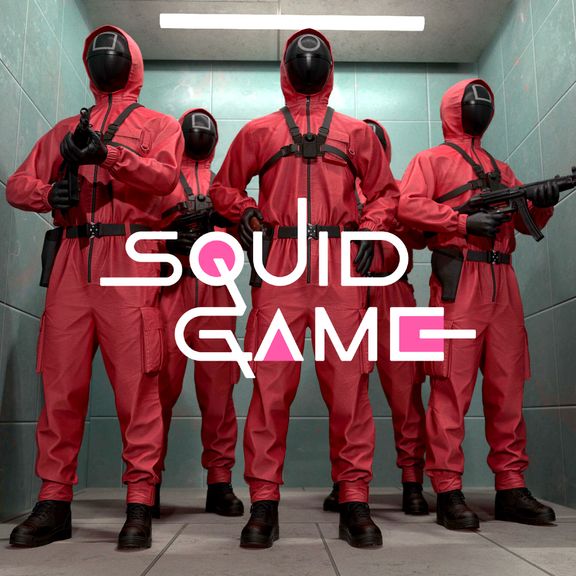 Squid game guards