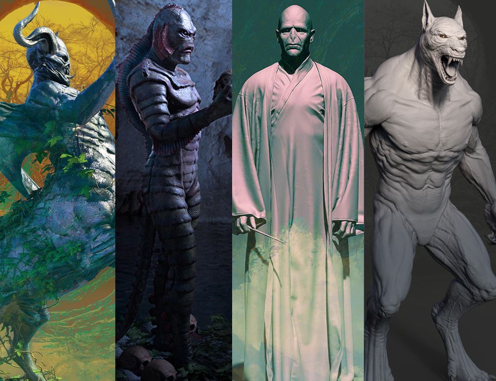 Organic Modeling "Creatures"