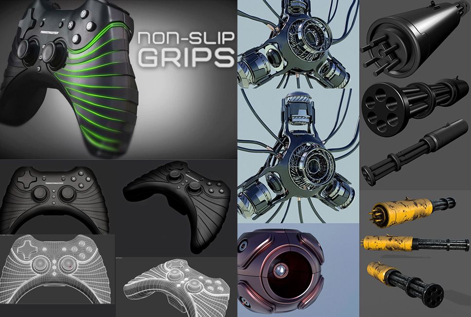 Hard Surface Modeling "Hero Prop for ads"