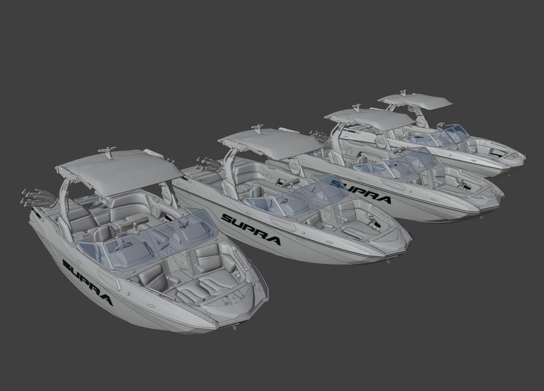 Supra Boats - 3D Builder