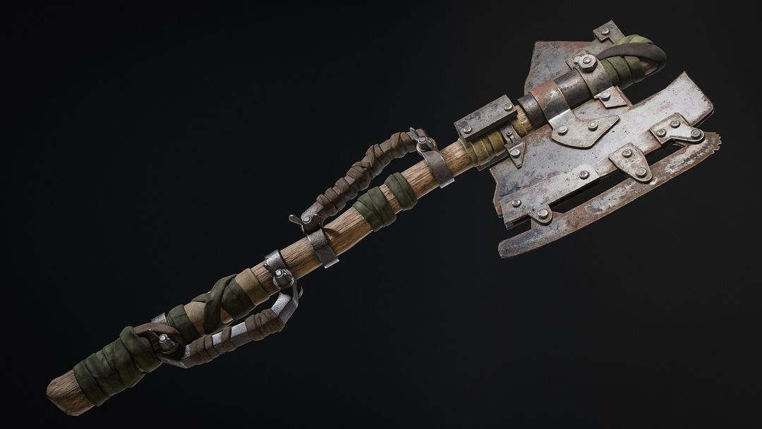 Lost In Blue - Post Apocalyptic Axe