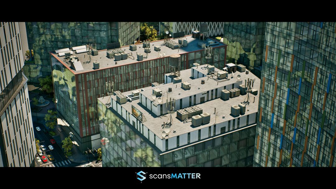 Rooftop Asset Kit by Fast Track Studio