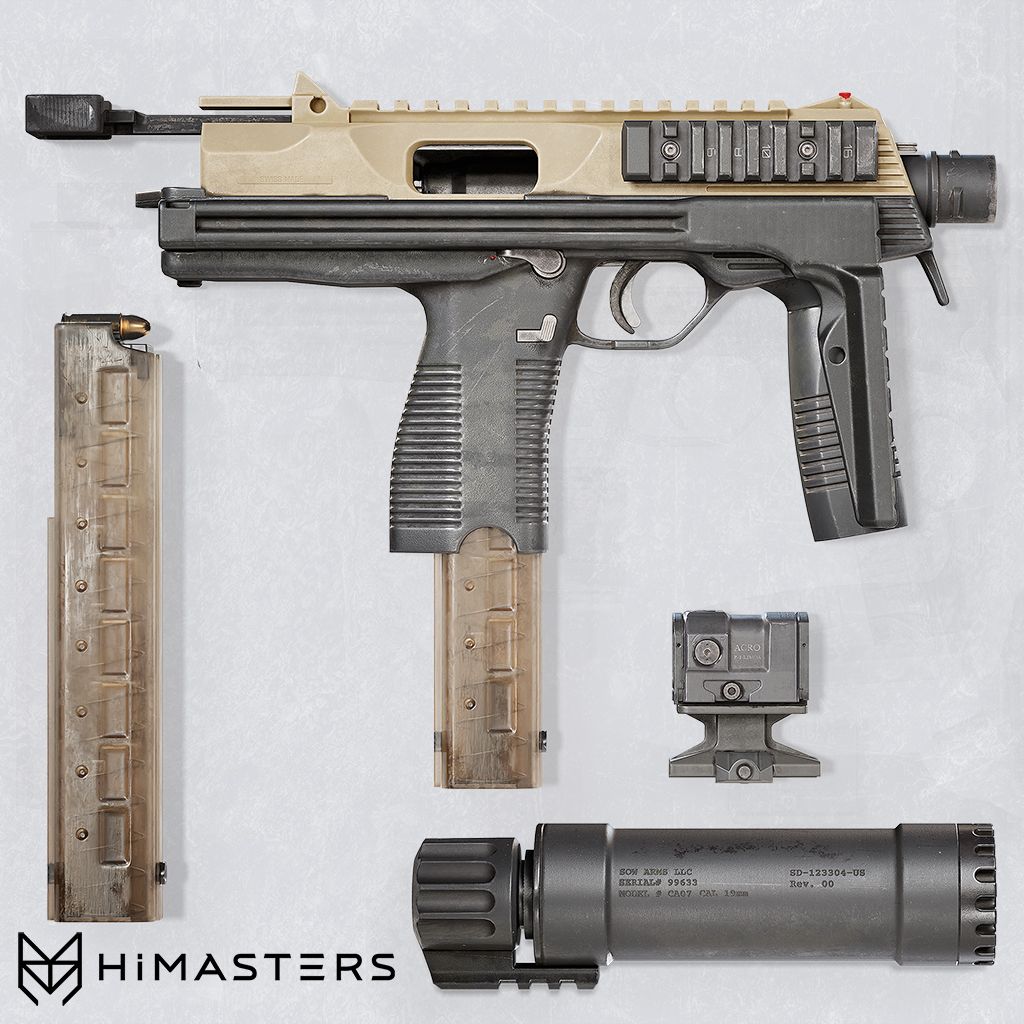 B&T SMG MP-9N | Weapon Art by HiMasters