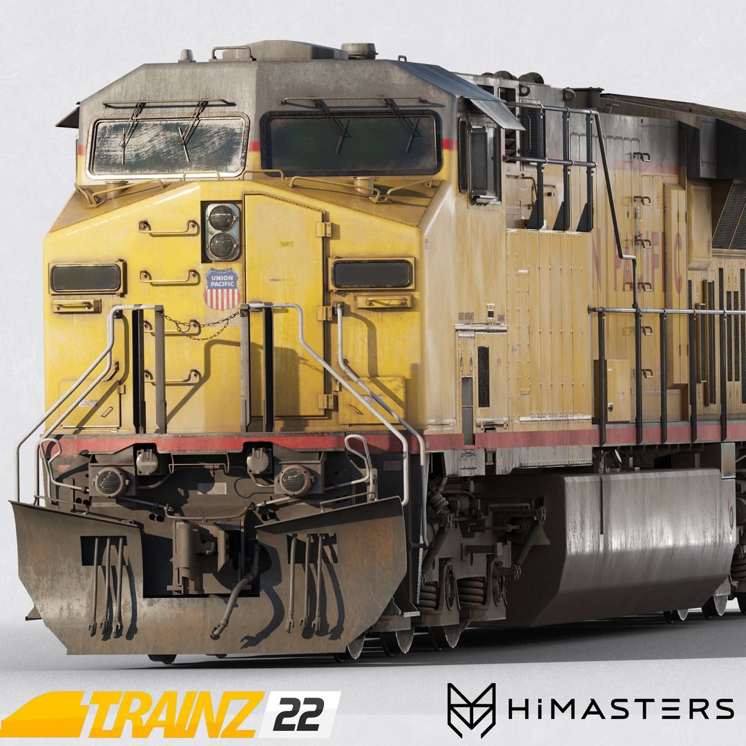 In-game 3D assets  for Trainz Railroad Simulator 2022