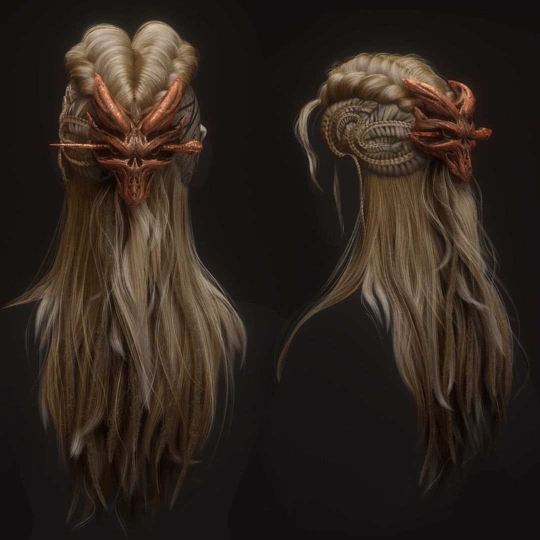Realistic Hair Grooming – Hair Cards for Unreal Engine