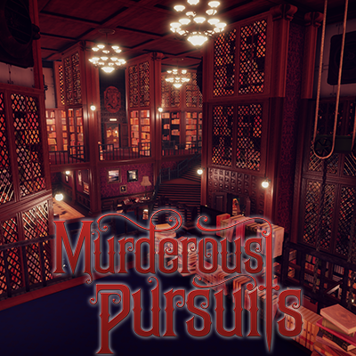 Murderous Pursuits - Library Level Dressing