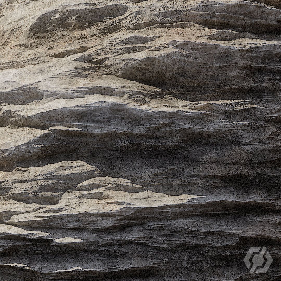 Sharp Rock Wall