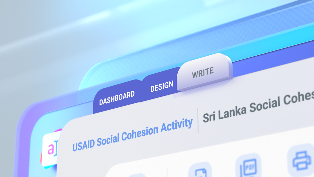 3D SaaS UI/UX Motion Design – Interactive Proposal Builder Visuals