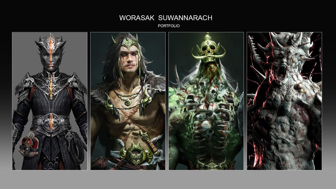 realistic characters and illustrations | 2D Creature Concept Art