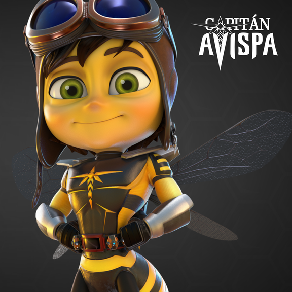 Capitán Avispa Texture Showcase