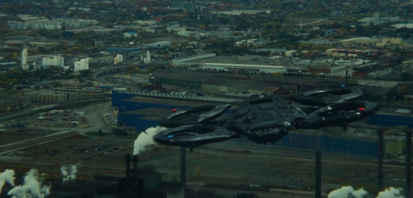 Spaceship animation sample