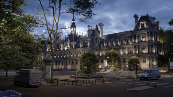 France, Paris, Hotel De Ville