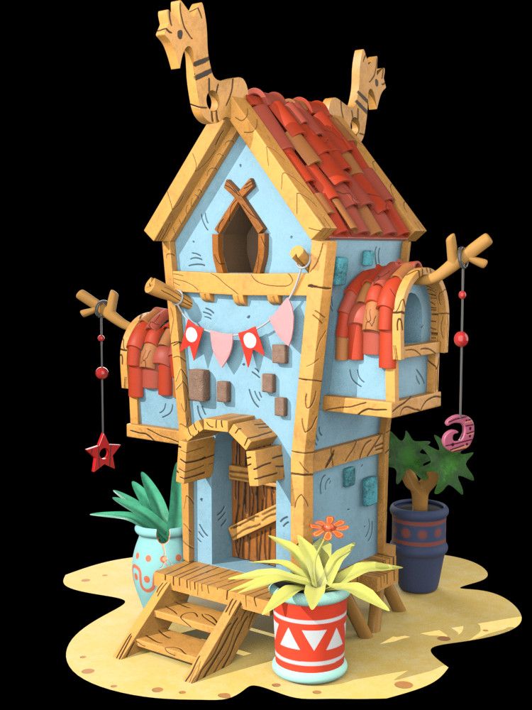 Stylized House