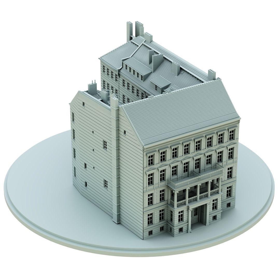 German Building Miniature