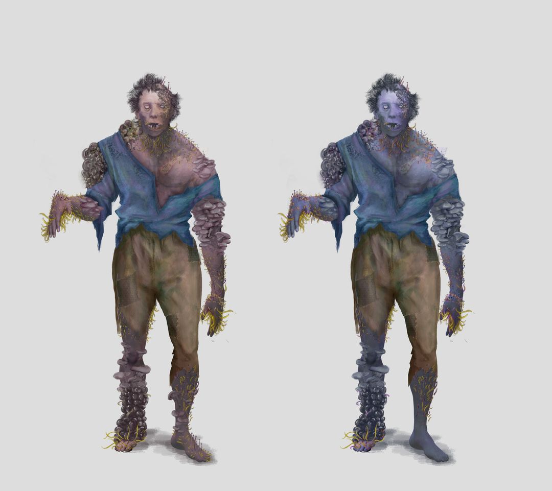 Zombie Character Concept Art