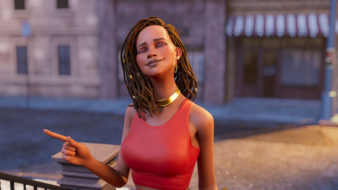 Young Girl: Facial Animation