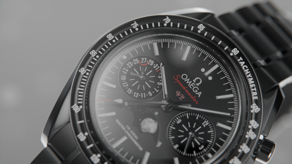 Omega Speedmaster - Product Visualization | 3D Retail Watch CGIs