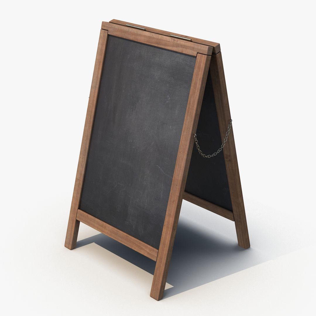 3D Sandwich Board