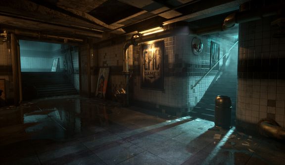 Subway Relighting UE4