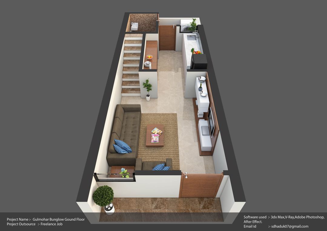 3d Floor plan