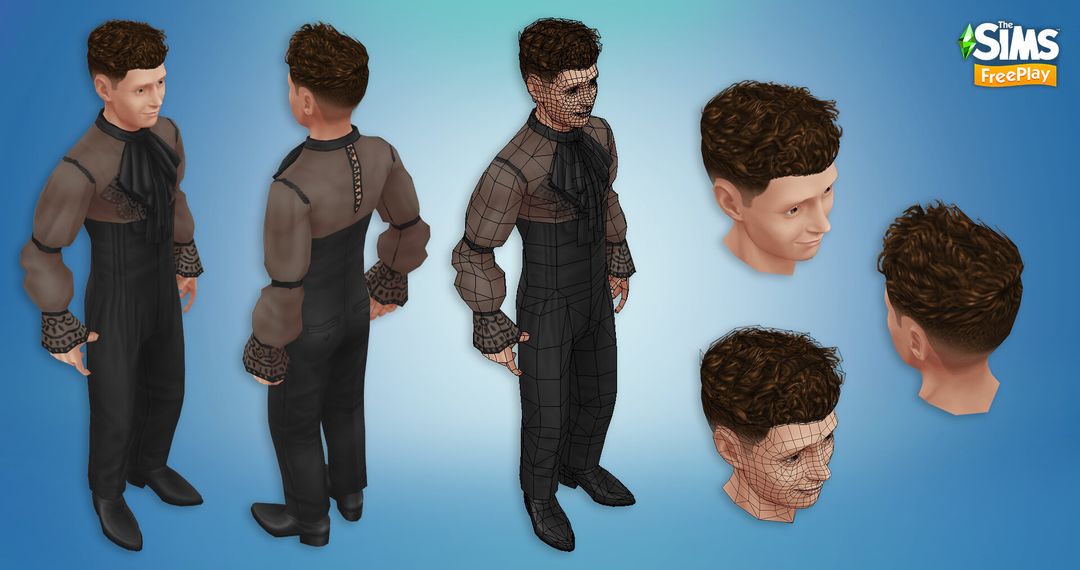 The Sims Freeplay - Character Artwork Part 2