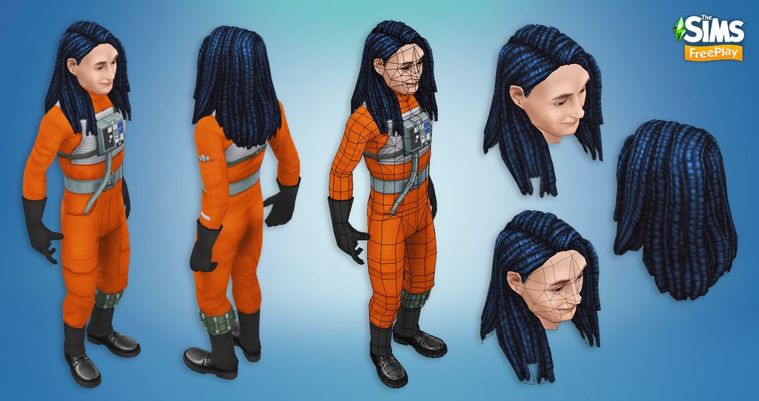 The Sims Freeplay - Character Artwork Part 1