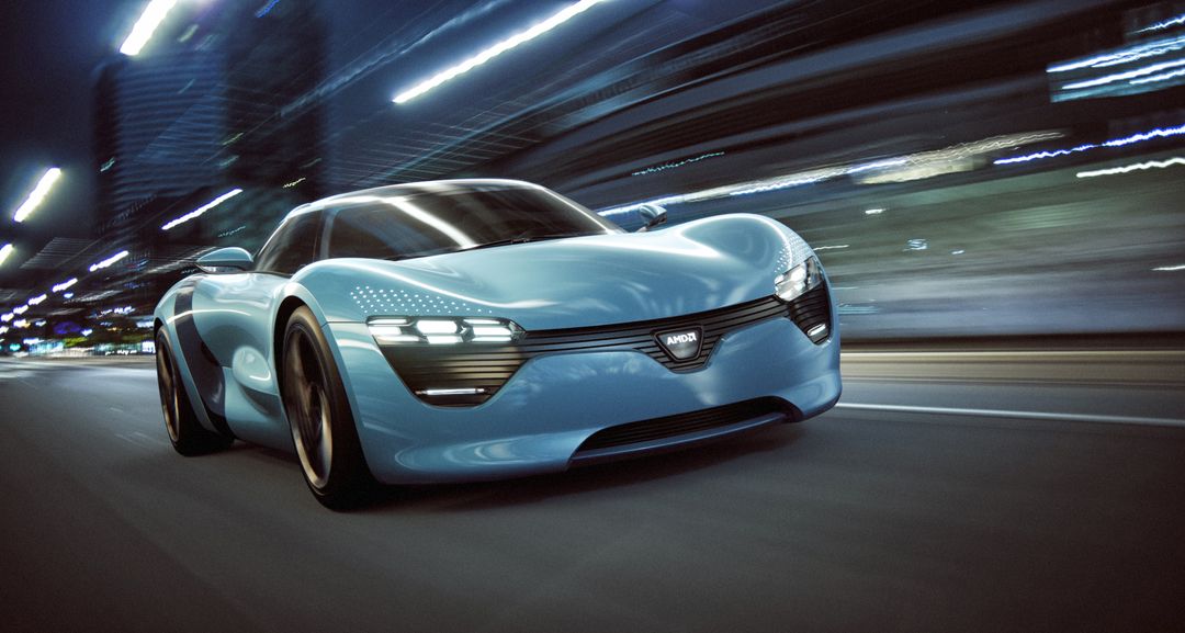 AMD Futuristic Vehicle Visualisation | Freelance 3D Artist by Stephen W.