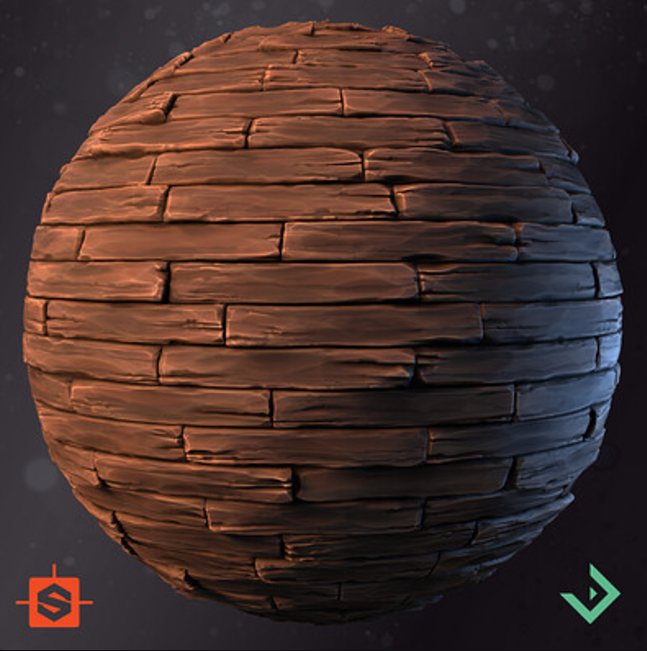 Stylized Material Studies - Wooden Floor Planks