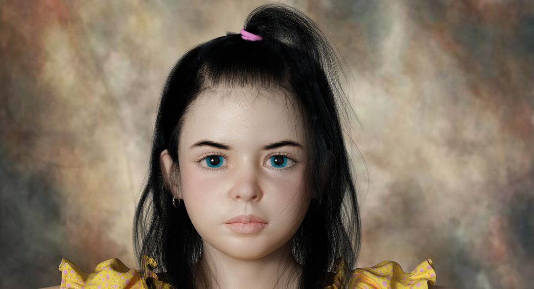 Hope V2 Realistic Little Girl Character