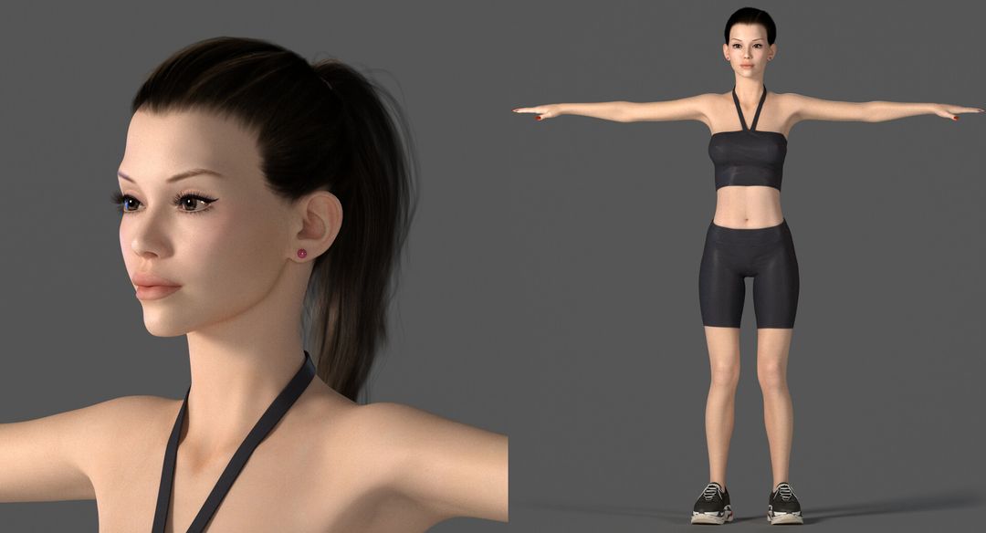 Mia, character from Taste of seduction pc game