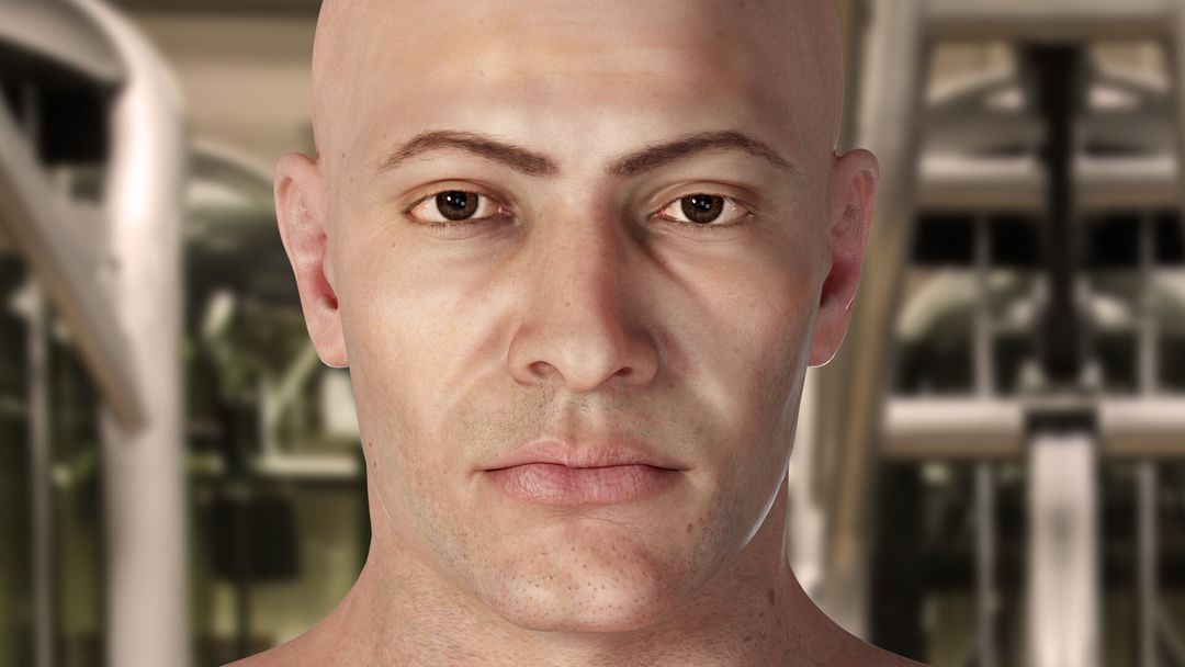 3D realistic Man