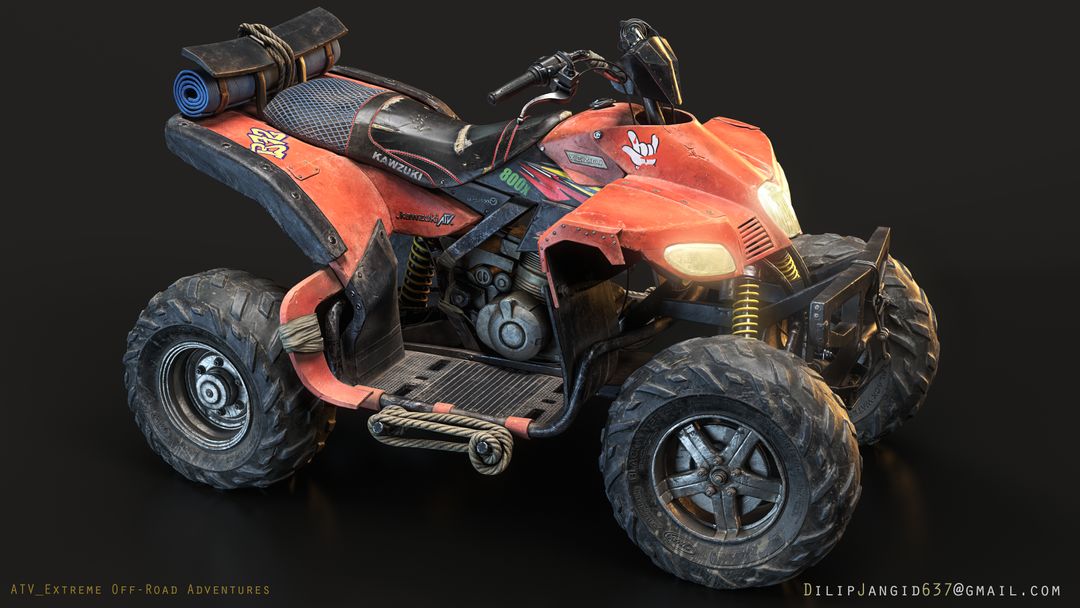 ATV – Game Ready Vehicle