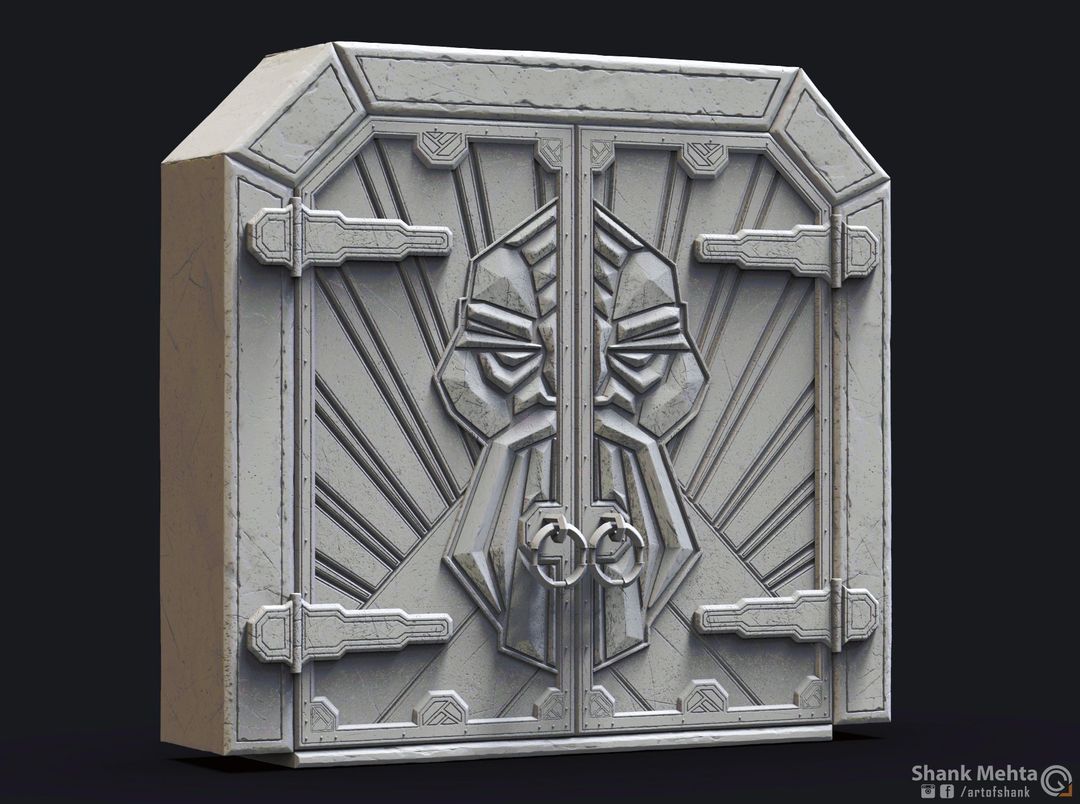 Arafinn -Return to Nangrim 3d Asset sculpts