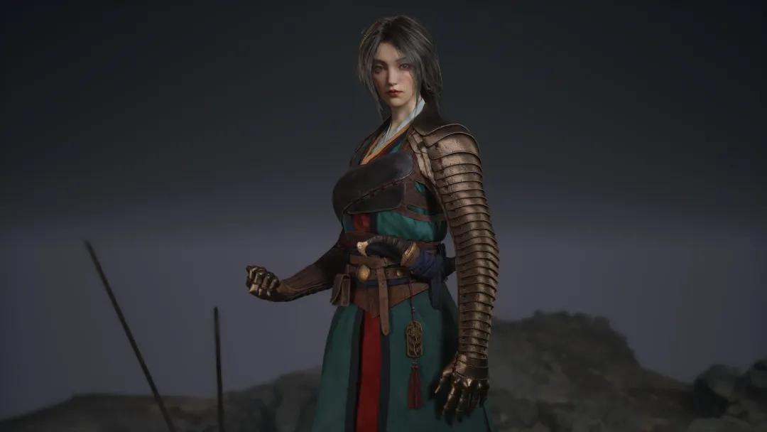 Metero Story - Meng Chen 3D Character