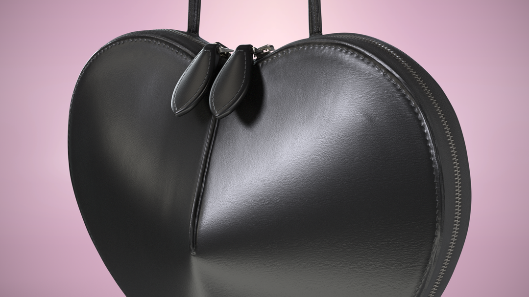 Photorealistic 3D Digital Twin of Alaïa Heart Bag for E-Commerce