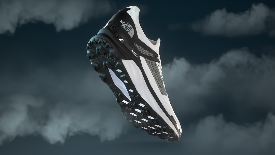 Photorealistic 3D Digital Twin of The North Face Sneaker for E-Commerce