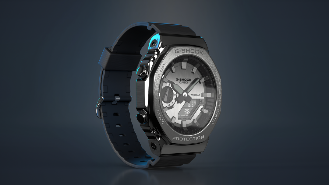 Photorealistic 3D Digital Twin of Casio G-Shock Watch for E-Commerce
