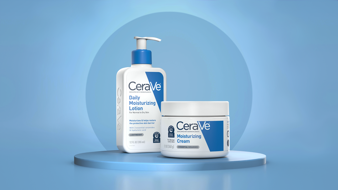 Photorealistic 3D Digital Twin of CeraVe Moisturising Lotion