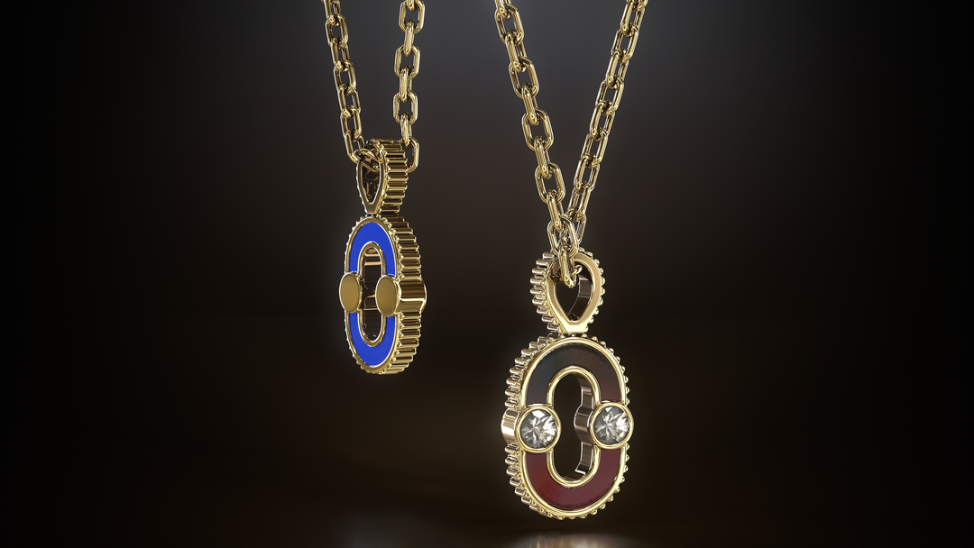 Photorealistic 3D Digital Twin of Viltier Necklace for E-Commerce