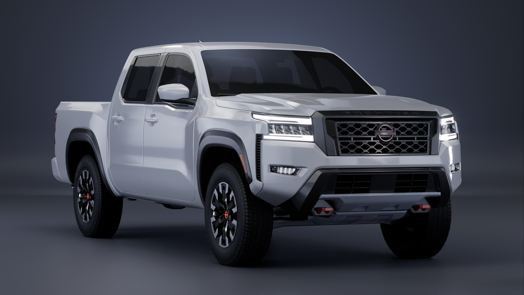 Photorealistic 3D Digital Twin of a Nissan Cruiser Pickup Truck for AI Simulation