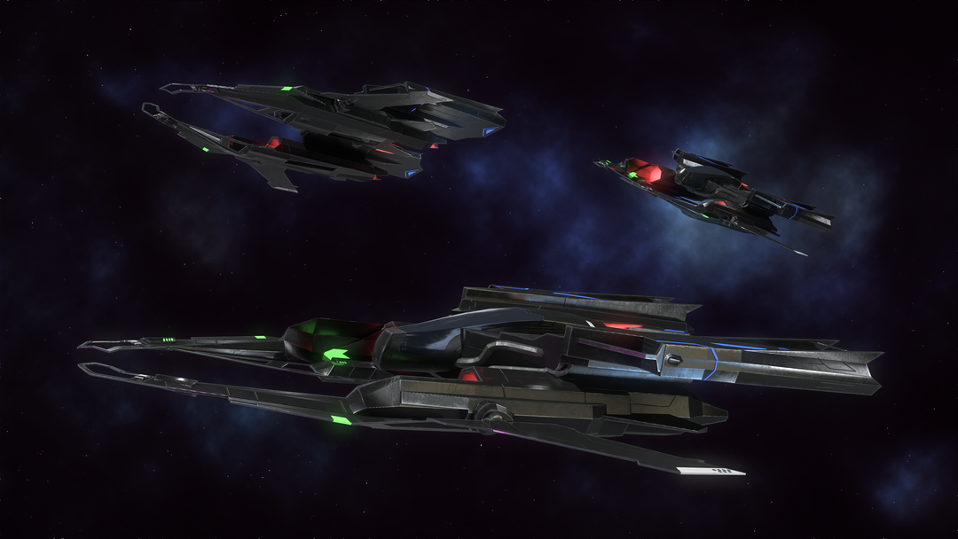 3D Spaceship Asset Series for Indie Game Production